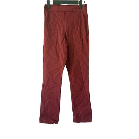 Theory “Bimsa Approach” Women’s Slacks in Deep Raspberry Size 0 - Picture 3 of 5